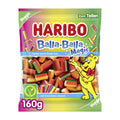 Haribo Balla-Balla Magic gummy candy packaging on a white background