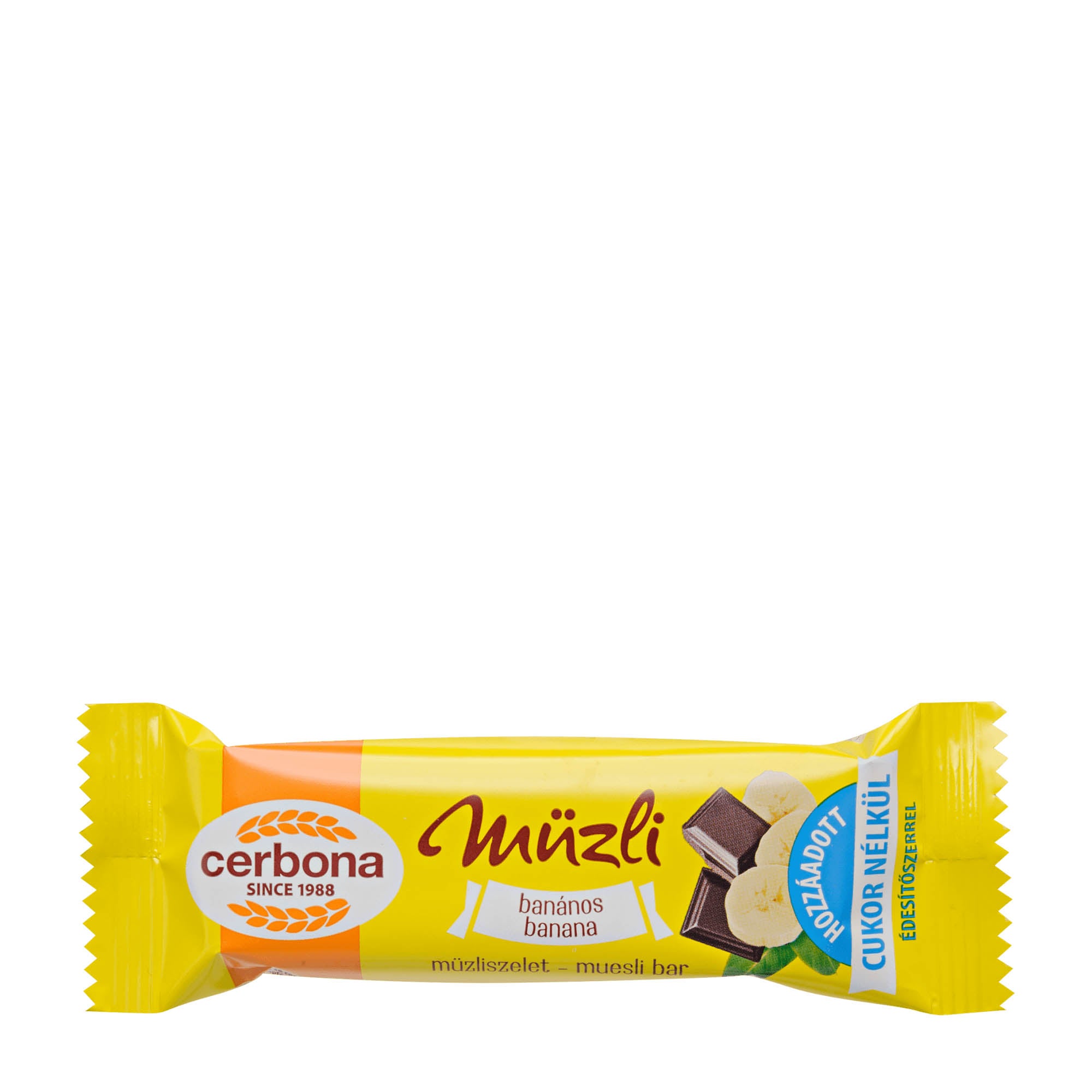 Cerbona Barre de muesli Banane, 20 g