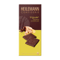 Heilemann Confiserie ginger dark chocolate bar packaging on a white background