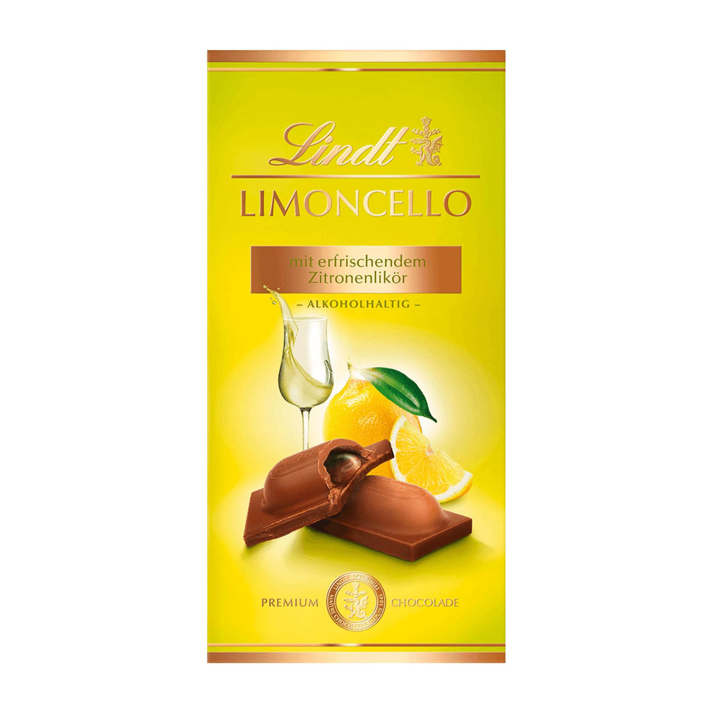 Lindt Premium Milk chocolate bar Limoncello, 100 g