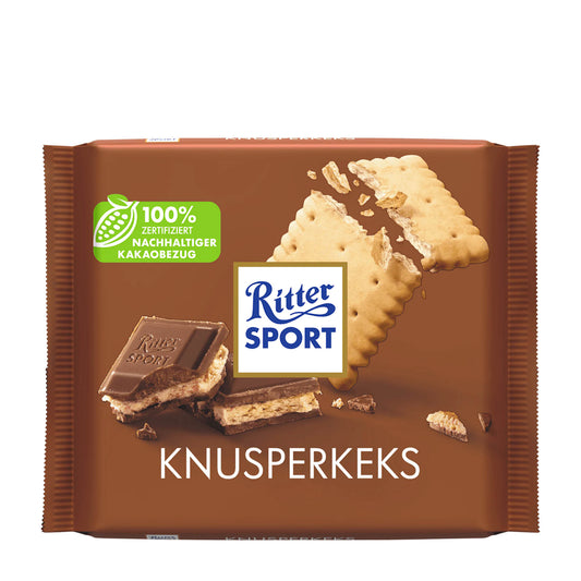 Ritter Sport Butterkeks Milchschokoladeriegel, 100 g