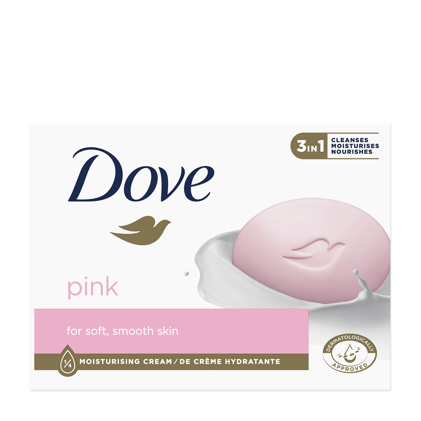 Dove Pink soap bar, 90 g