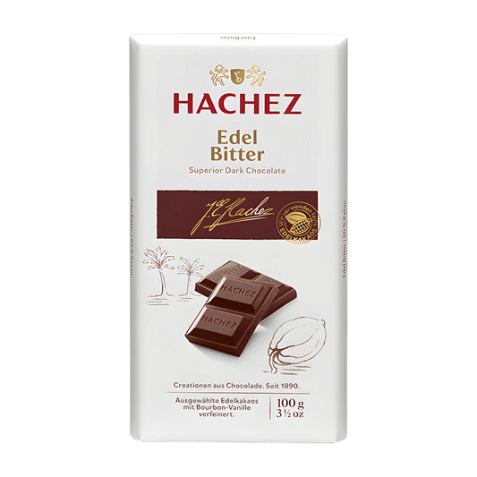 Hachez Superior dunkler Schokoladenriegel, 100 g