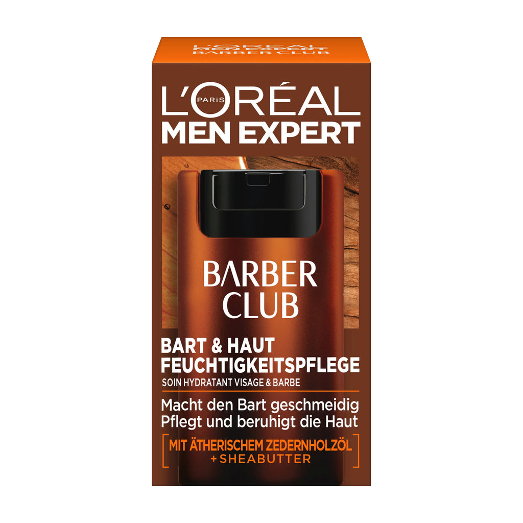 L'ORÉAL PARiS MEN EXPERT Beard & Skin Moisturizer BARBER CLUB, 50 mL