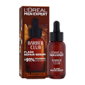L'Oreal Paris Men Expert Barber Club Flash Repair Serum with packaging on a white background