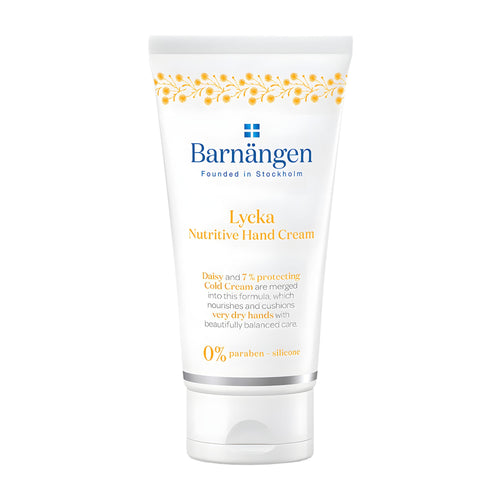 Barnängen Lycka Nutritive Hand Cream on a white background