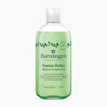A 400ml clear plastic bottle of Barnangen Sauna Relax Shower & Bath Gel, filled with a light green liquid, featuring a white flip-top cap on a clean white background.