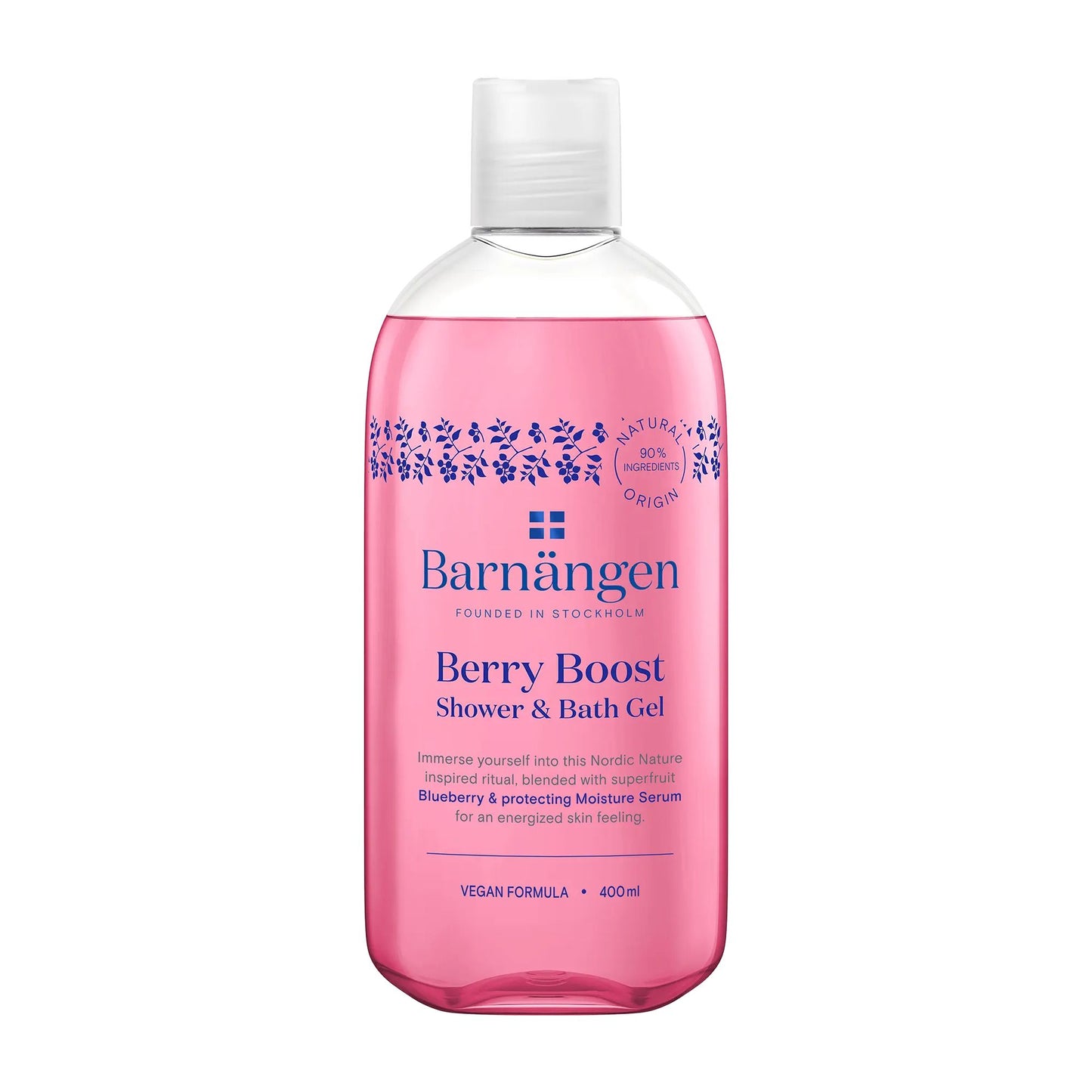 Barnängen Berry Boost Dusch- und Badegel, 400 ml