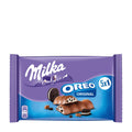 Milka Oreo Original chocolate packaging on a white background