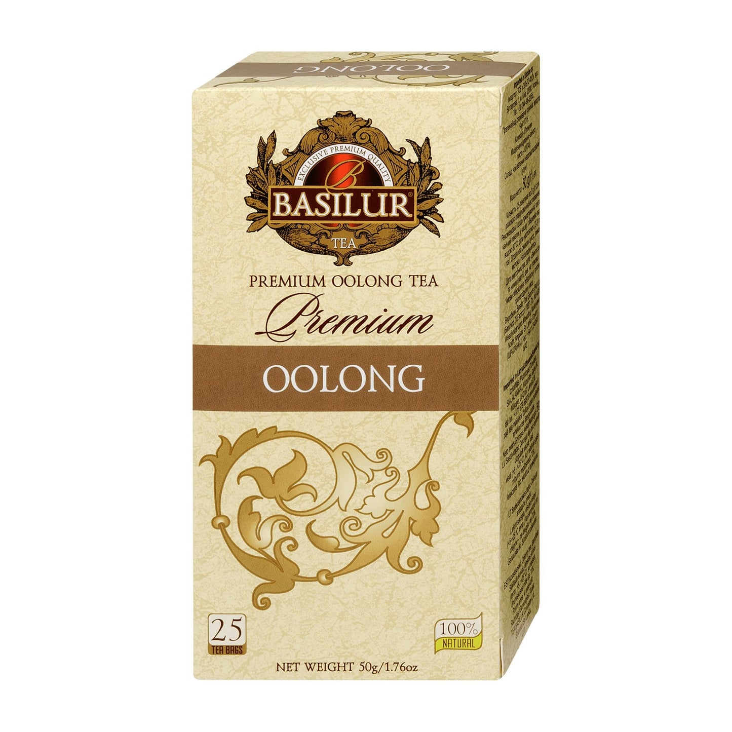 Basilur Premium Oolong-Tee, 25 Stück