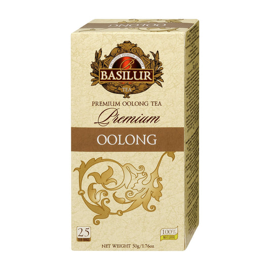 Basilur Premium oolong tea, 25 Count