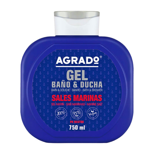 Agrado Marine Salt bath & shower gel, 750 mL