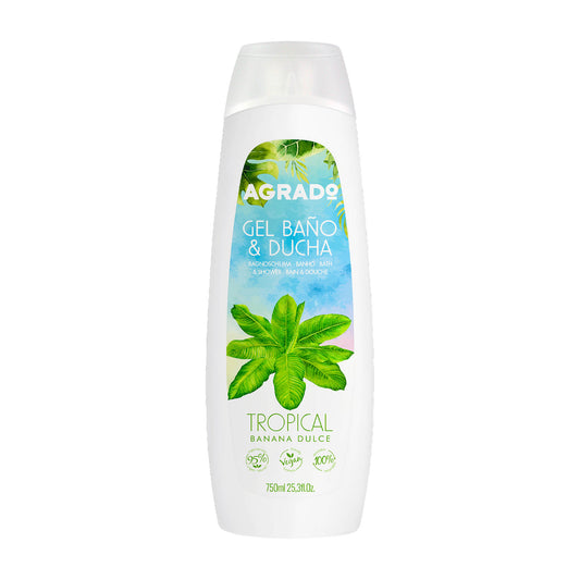 Agrado Tropical Sweet Banana Bade- und Duschgel, 750 ml