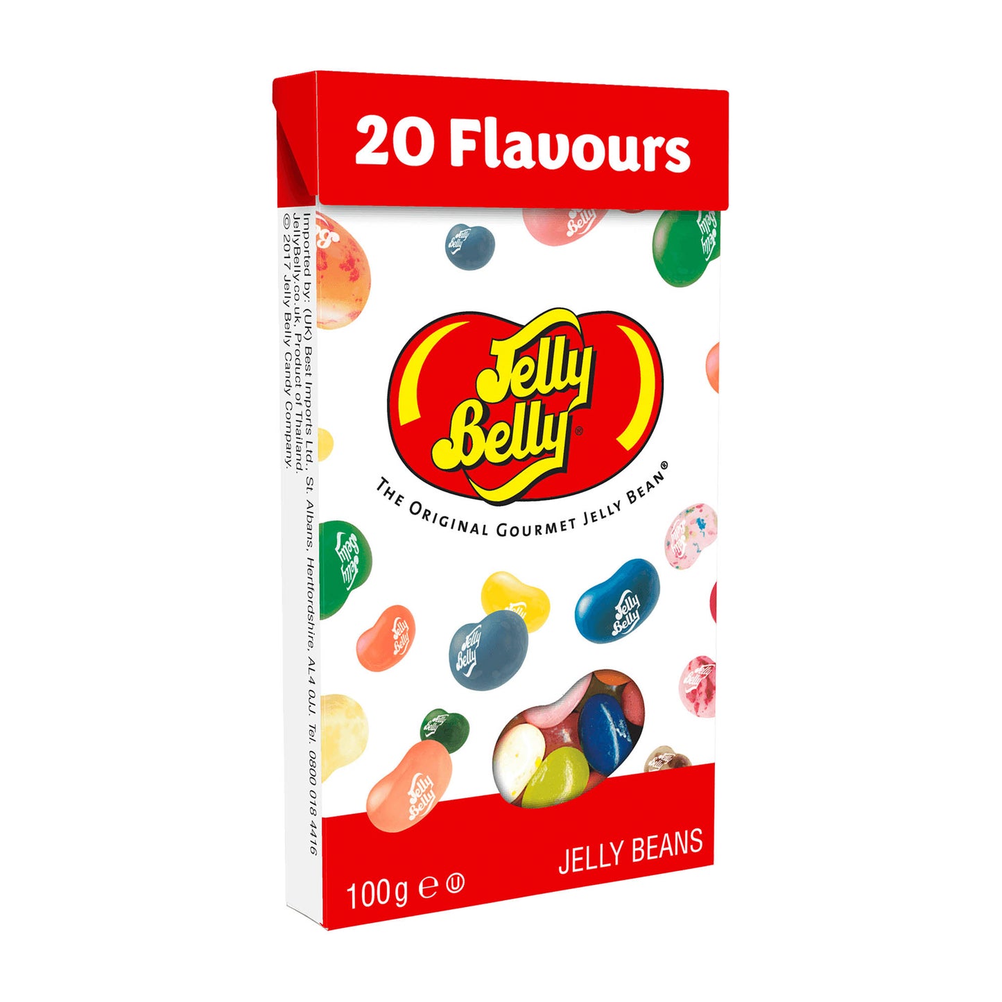 Jelly Belly Gelee-Bonbons mit 20 Geschmacksrichtungen, 100 g