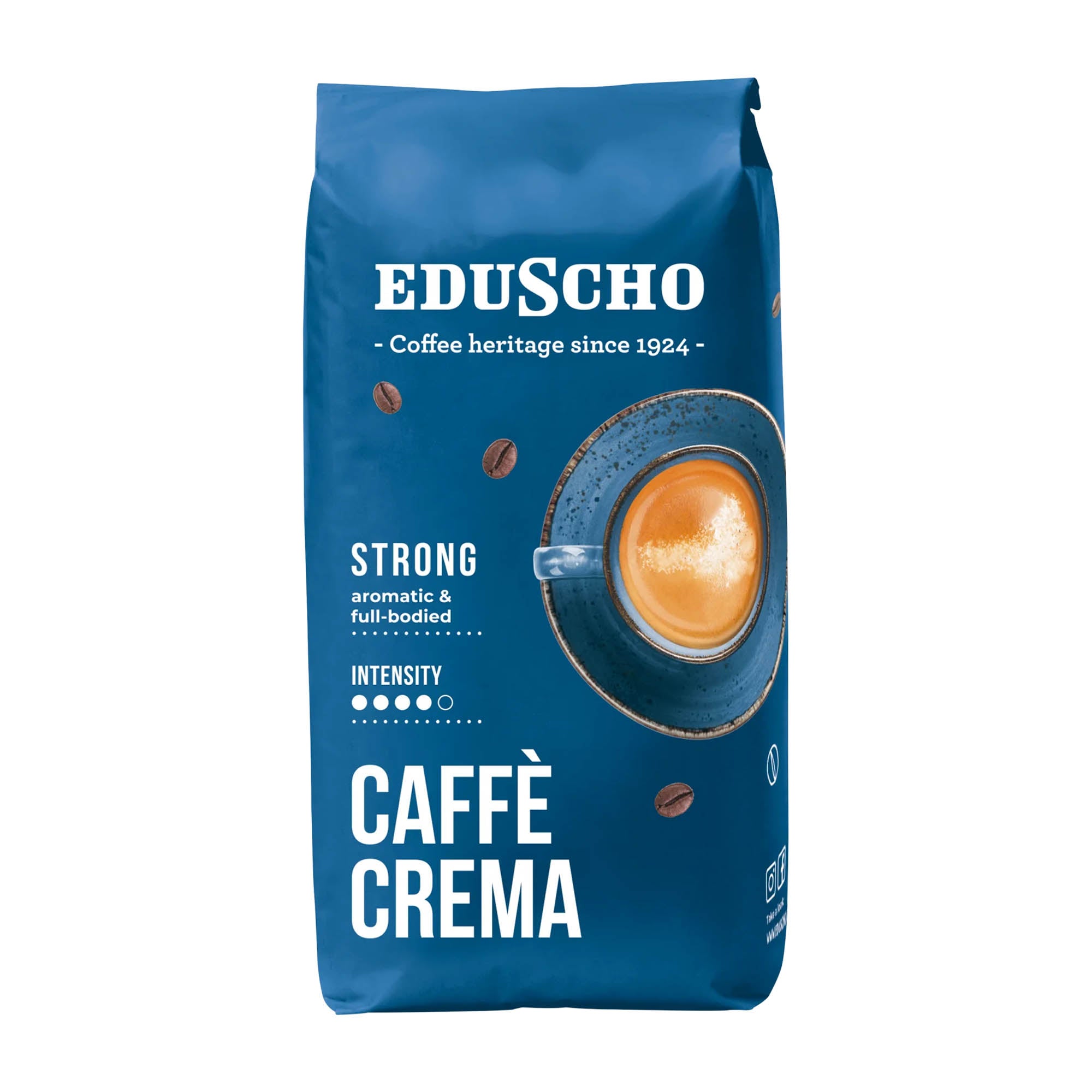 Eduscho Grains de café Caffe Crema Strong