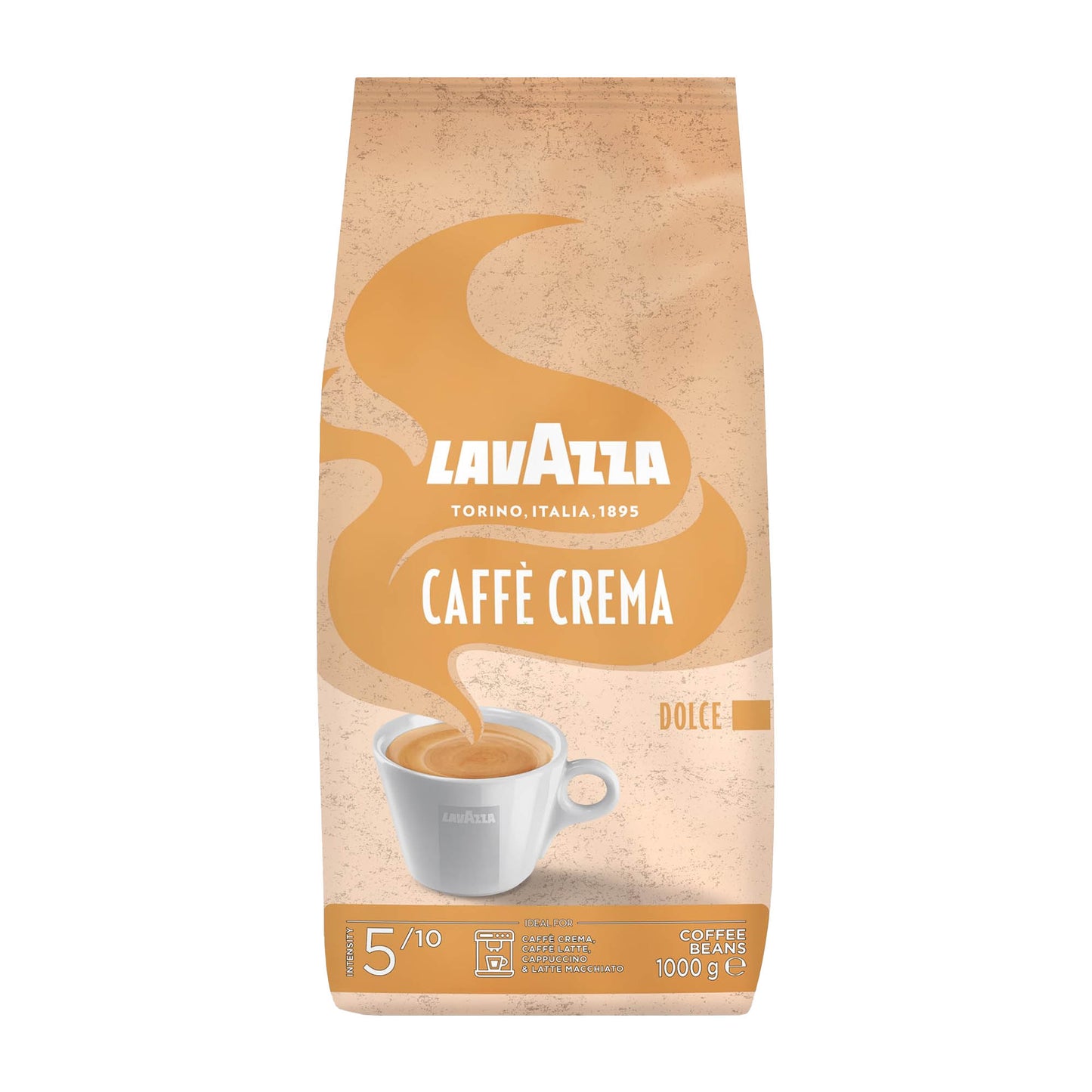 Lavazza Caffe Crema Dolce Kaffeebohnen, 1000 g