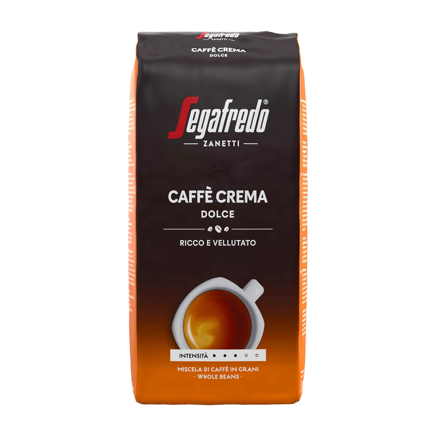 Segafredo Caffe Crema Dolce Kaffeebohnen, 1000 g