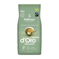 Dallmayr Crema d'Oro Organic coffee beans package on a white background