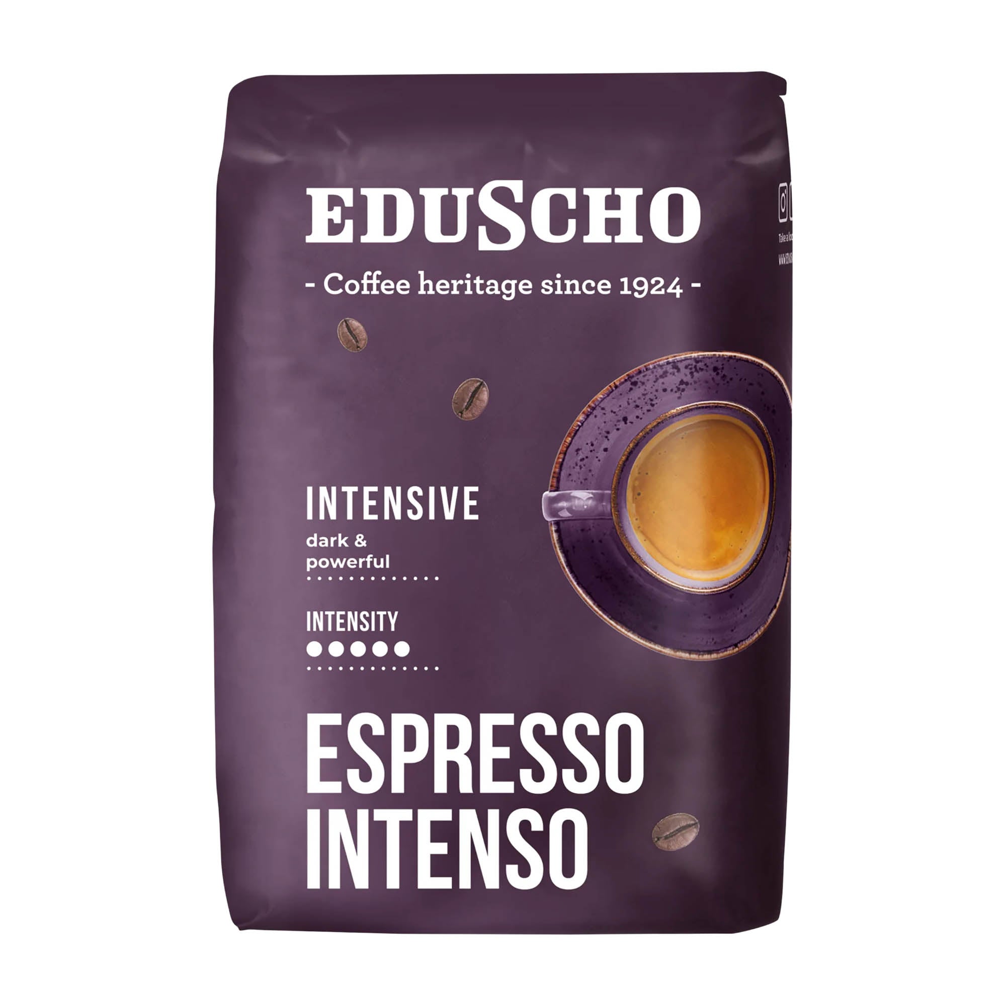 Eduscho Grains de café Espresso Intenso Intensive