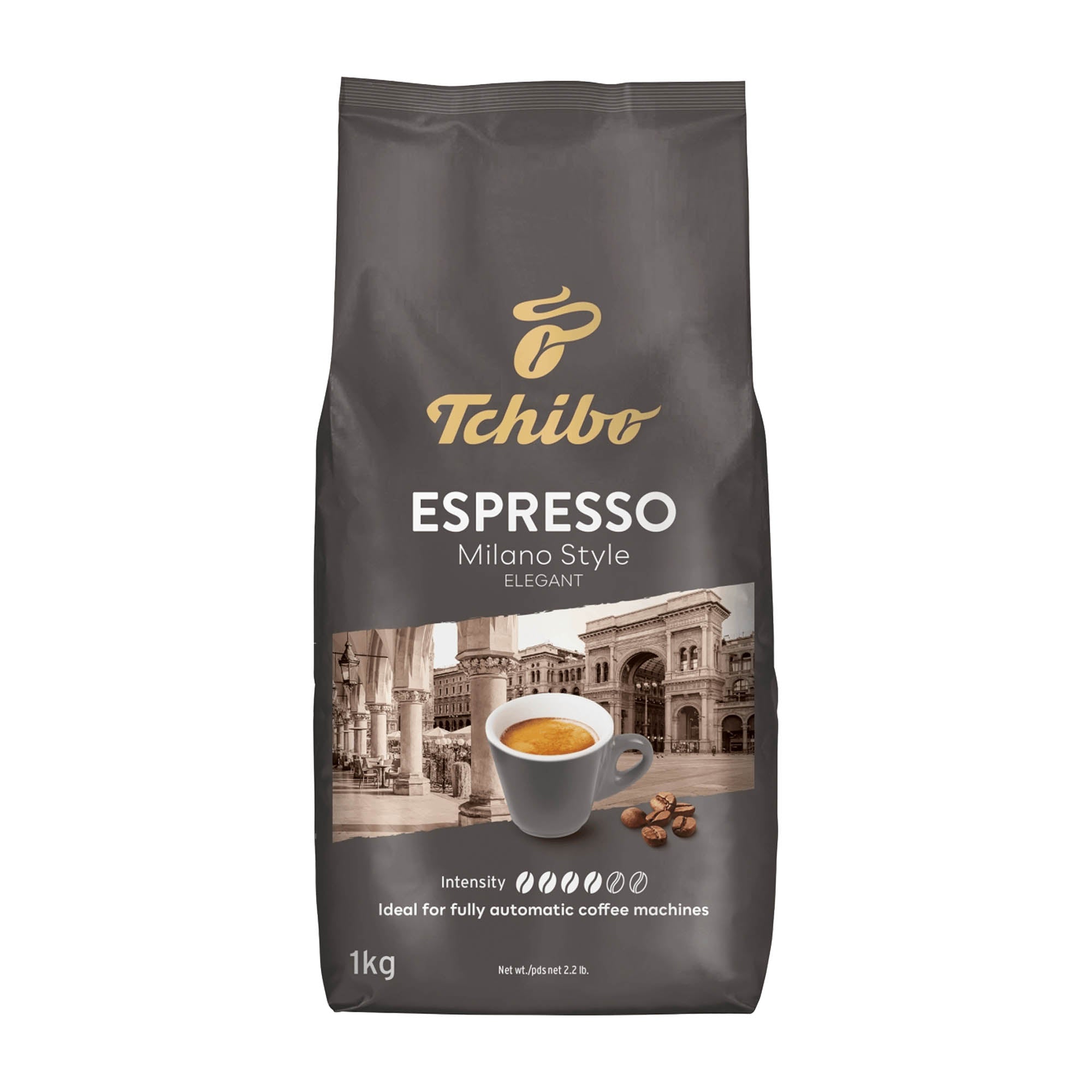 Tchibo Espresso Milano Style Grains de café, 1000 g