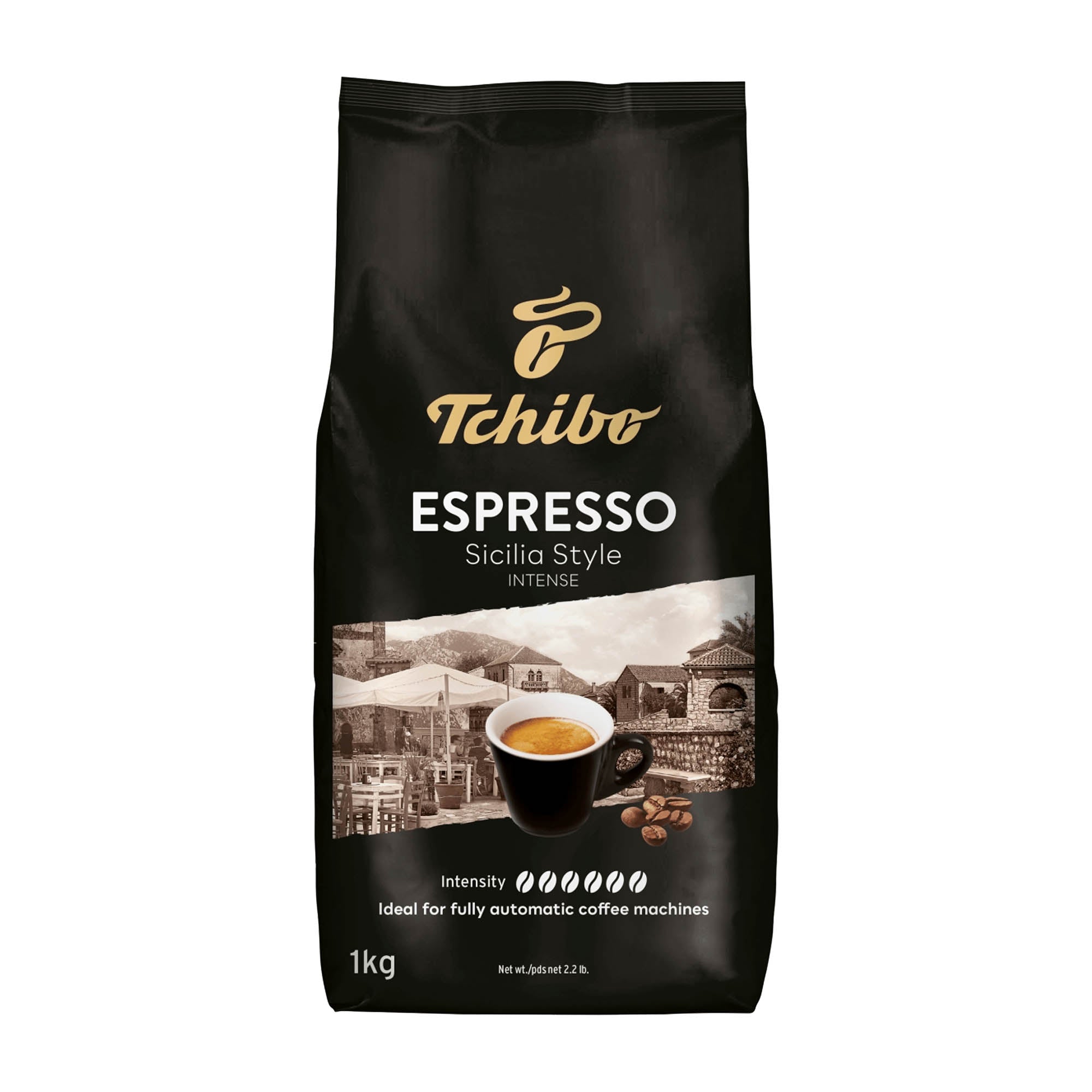Tchibo Espresso Sicilia Style Grains de café, 1000 g