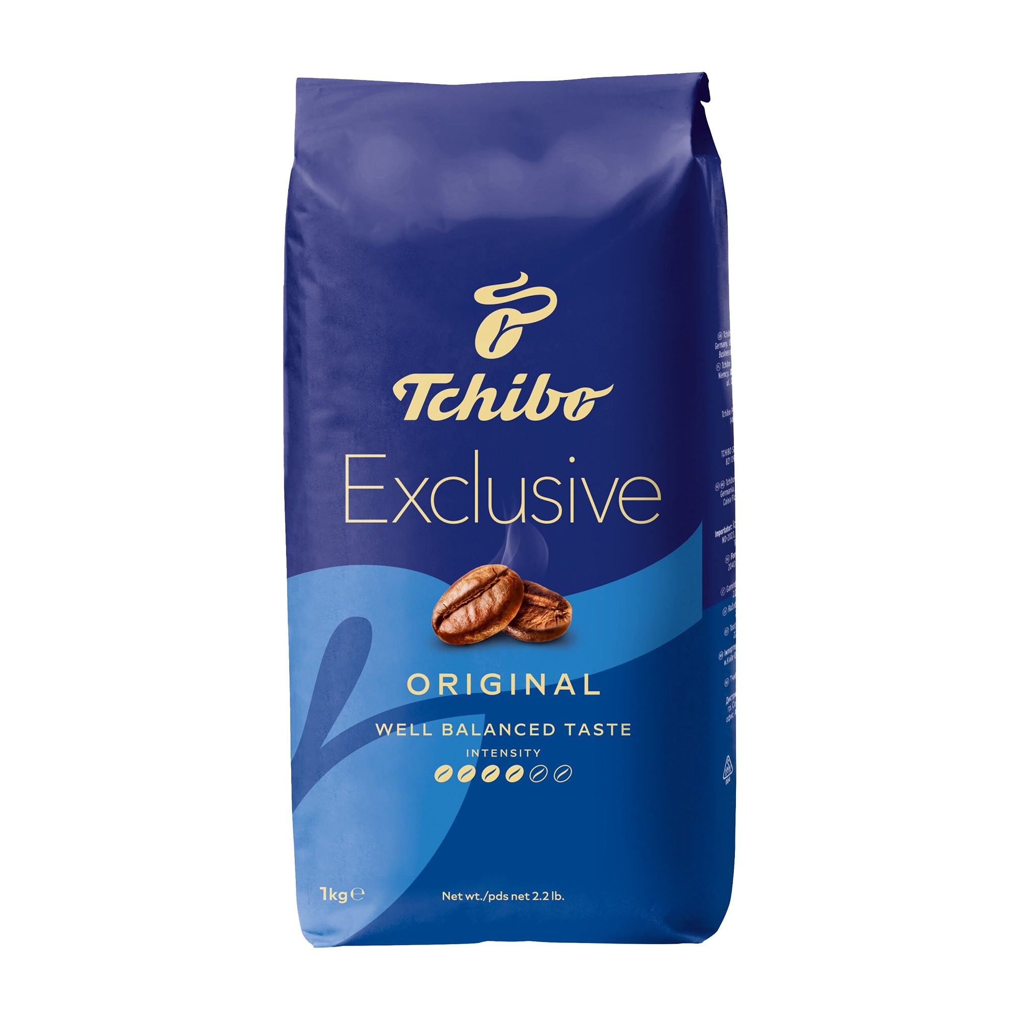 Tchibo Exclusive original coffee beans, 1000 g