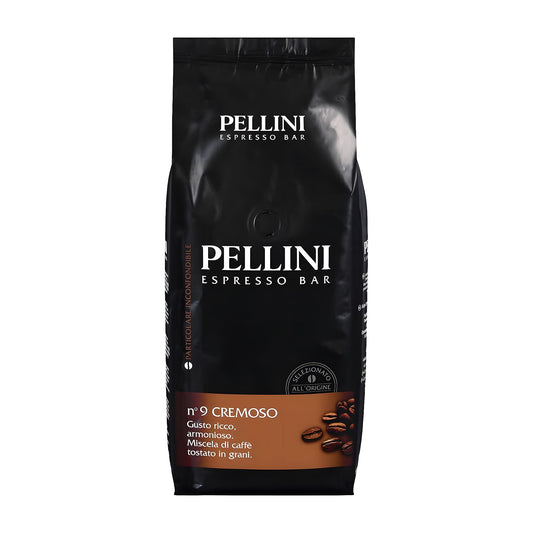 Pellini Espresso Bar n9 Cremoso Kaffeebohnen, 1000 g