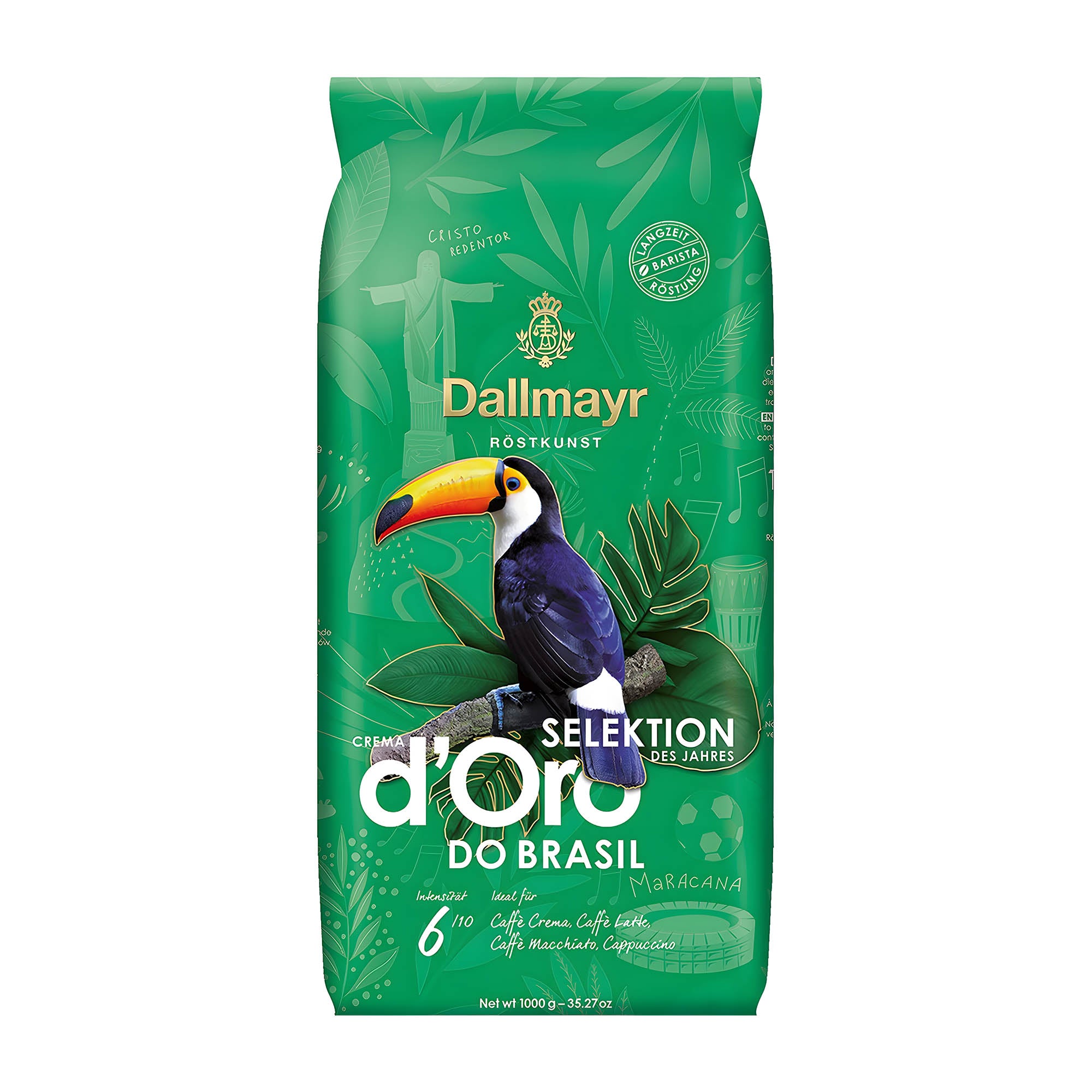 Dallmayr Crema d'Oro Selektion coffee beans, 1000 g