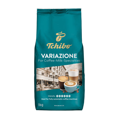 Tchibo Variazione coffee beans package on a white background