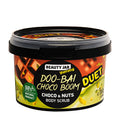 Beauty Jar Doo-Bai Choco Boom body scrub container on a white background
