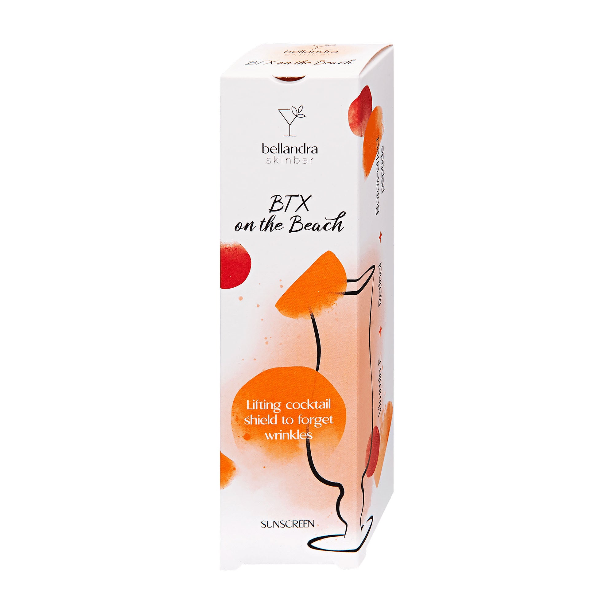 Bellandra Crème solaire visage SPF30 BTX ON THE BEACH, 50 ml