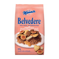 Manner Belvedere cookie mix packaging on a white background
