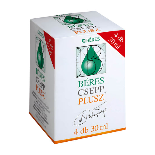 Beres Csepp Plusz immune system strengthener family pack, 4x 30 mL