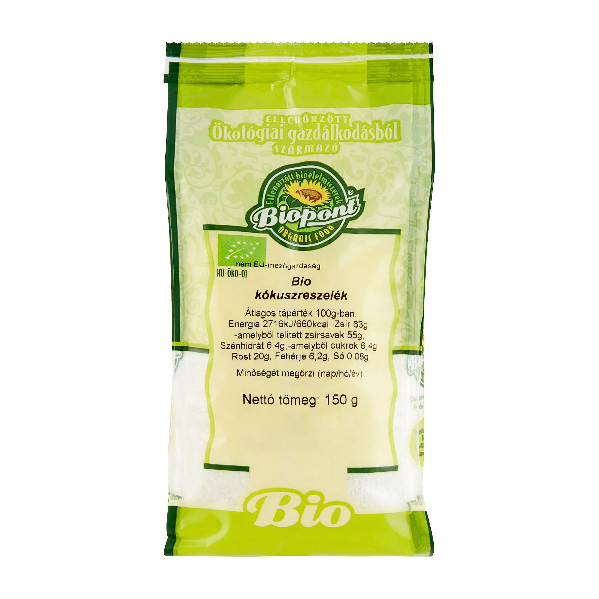 Biopont Noix de coco râpée biologique, 150 g