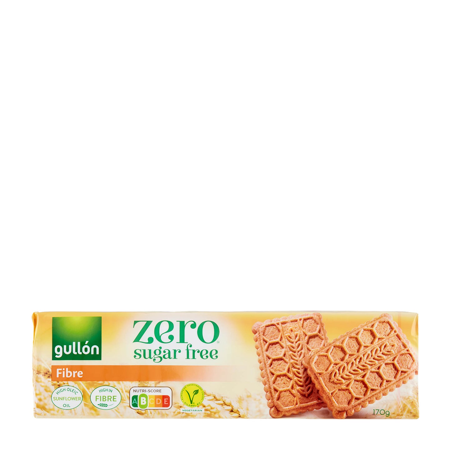 Gullon Zero Zuckerfreie Faser-Kekse, 170 g