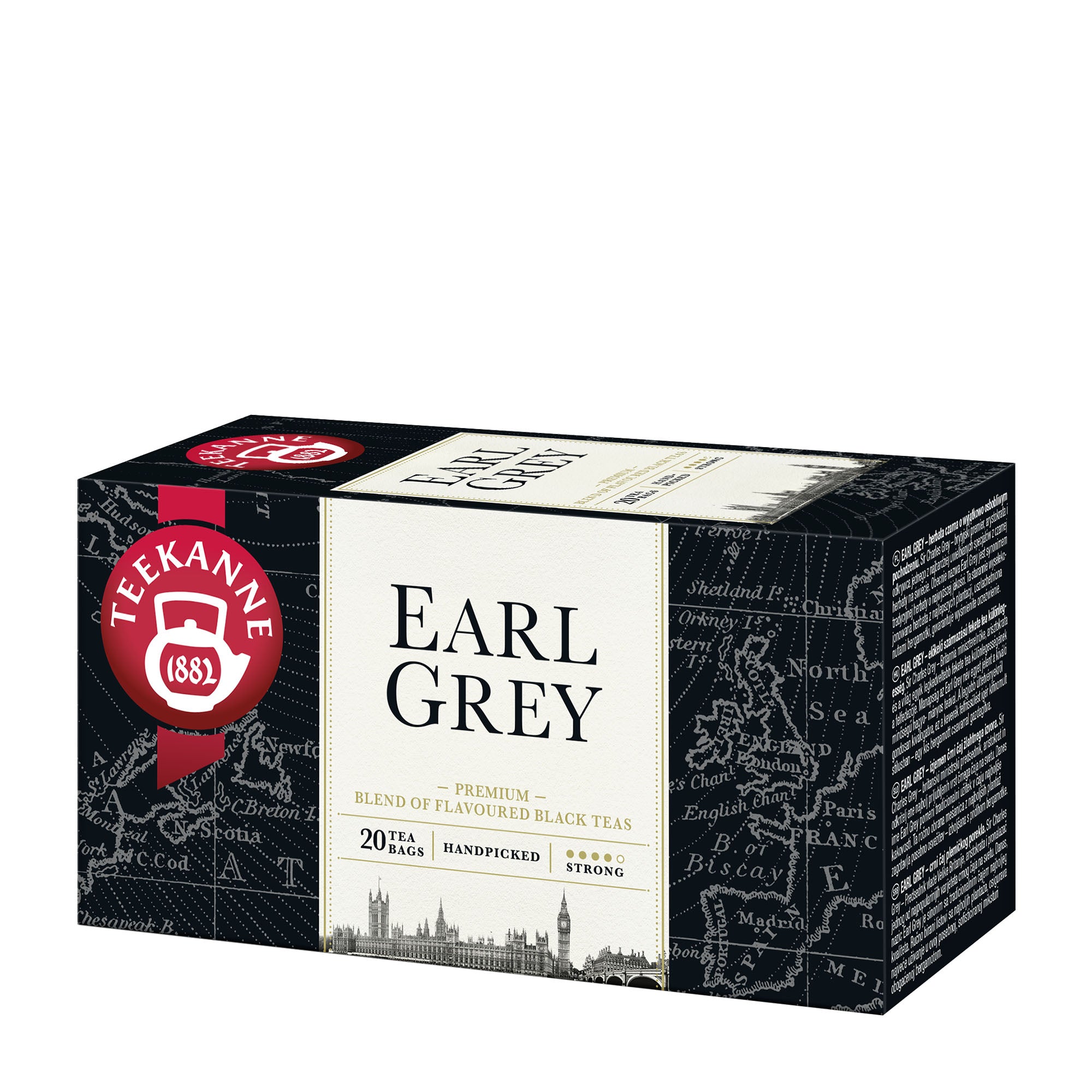 Teekanne Earl Grey Thé noir, 20 unités