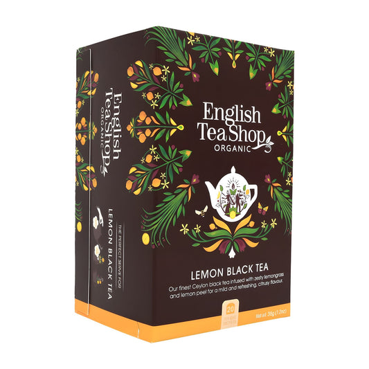 English Tea Shop Lemon black tea, 20 Count