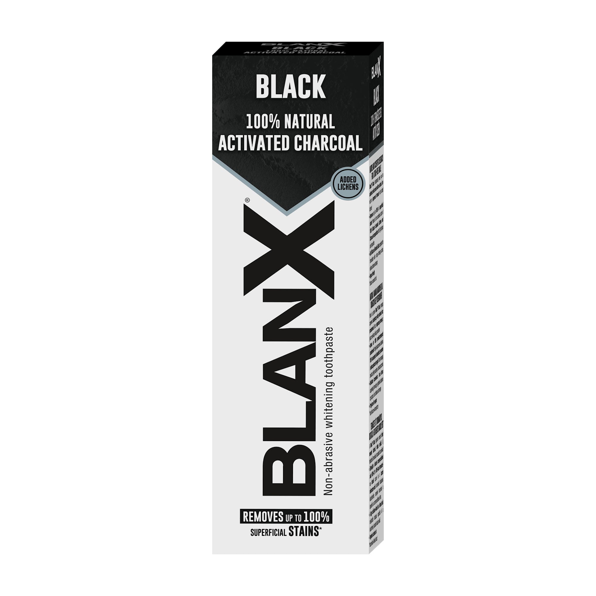 Blanx Black Charcoal whitening toothpaste, 75 mL