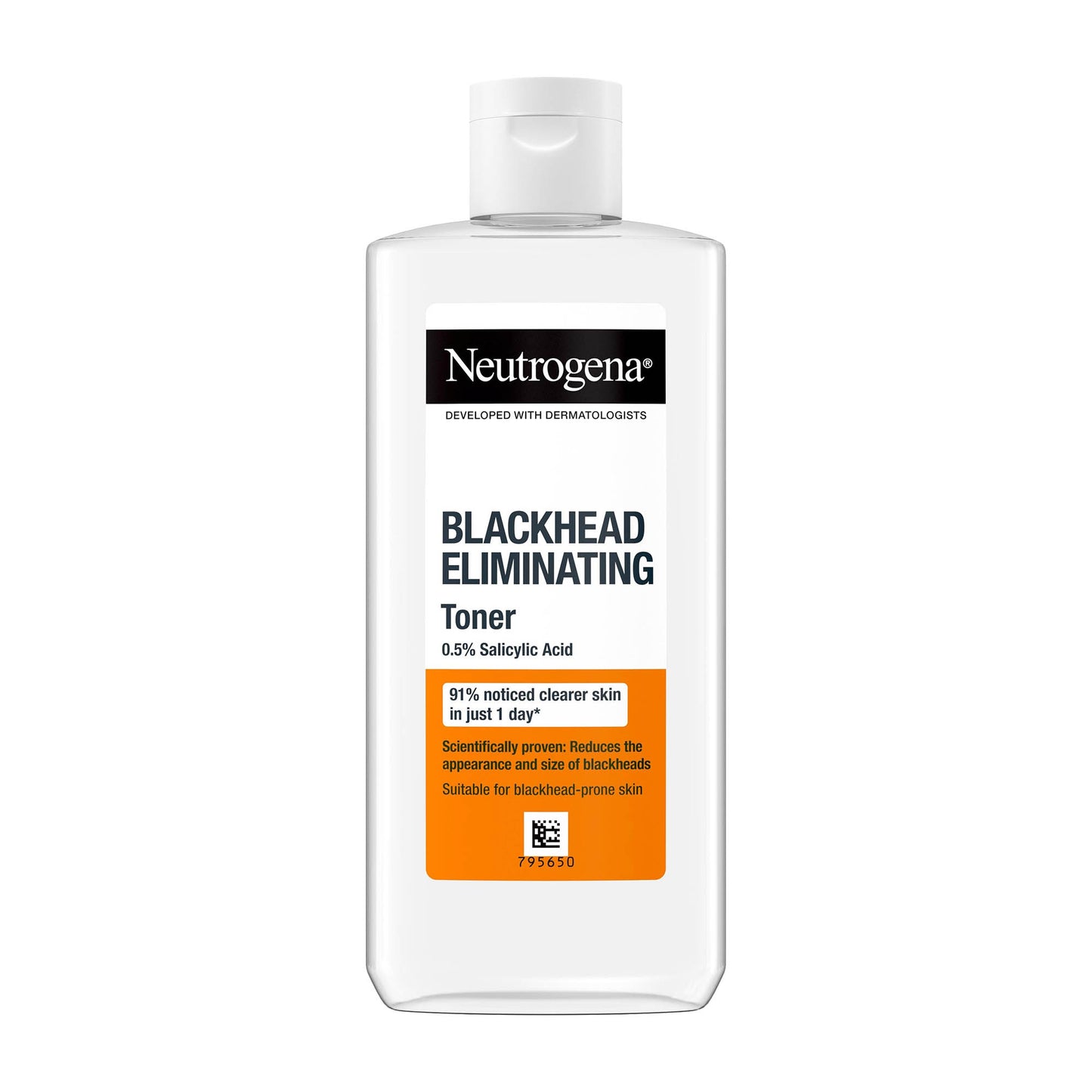 Neutrogena Blackhead Eliminating toner for blackhead-prone skin, 200 mL