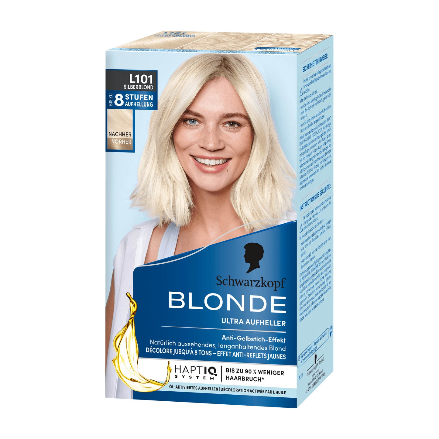 Schwarzkopf Blonde L101 Silberblond Ultra-Aufheller