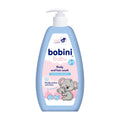 Bobini Baby Hypoallergenic 2in1 Body & Hair Wash bottle on a white background.