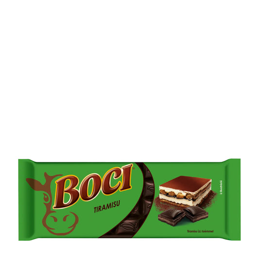 Boci Tiramisu dunkle Schokoladentafel, 85 g