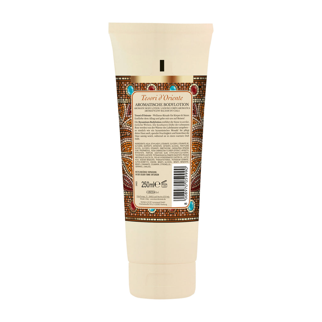 Tesori d'Oriente Byzantium aromatic body lotion, 250 mL