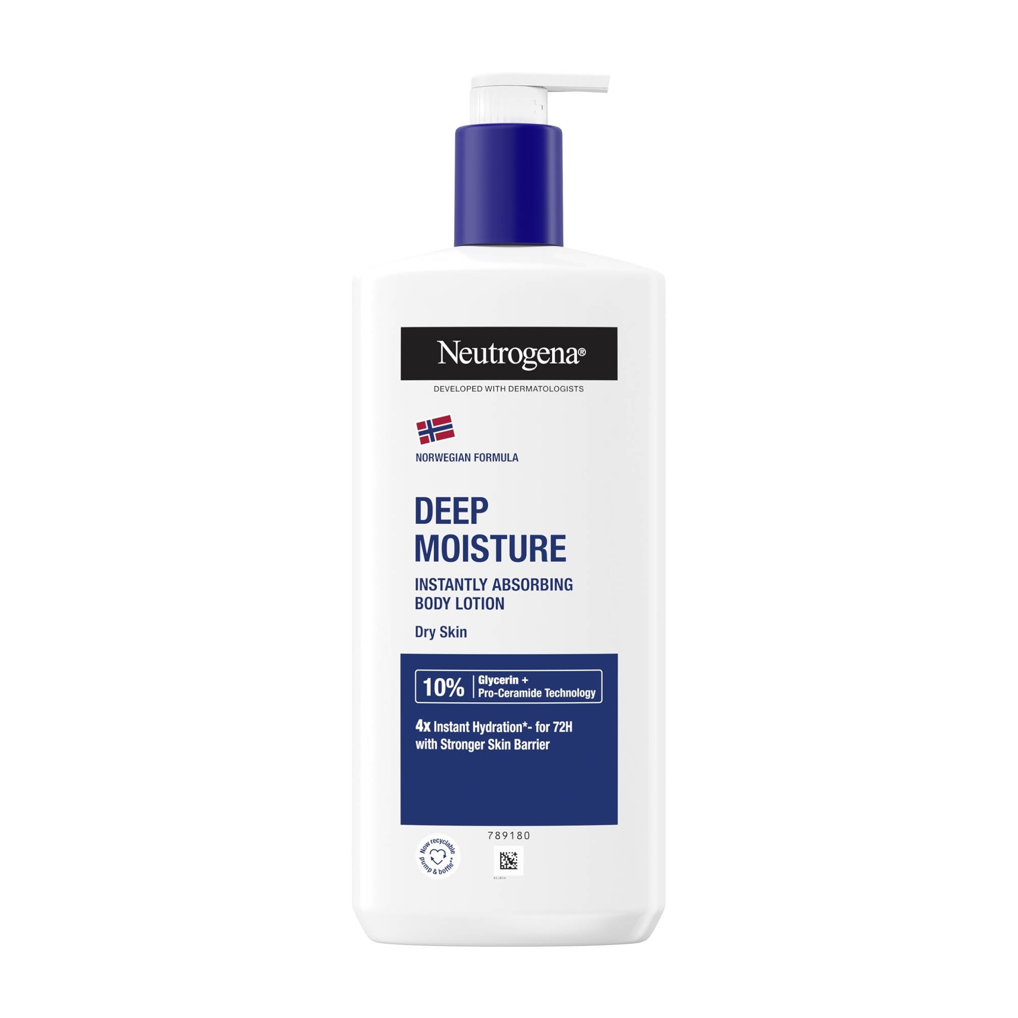 Neutrogena Deep Moisture body lotion for dry skin, 400 mL
