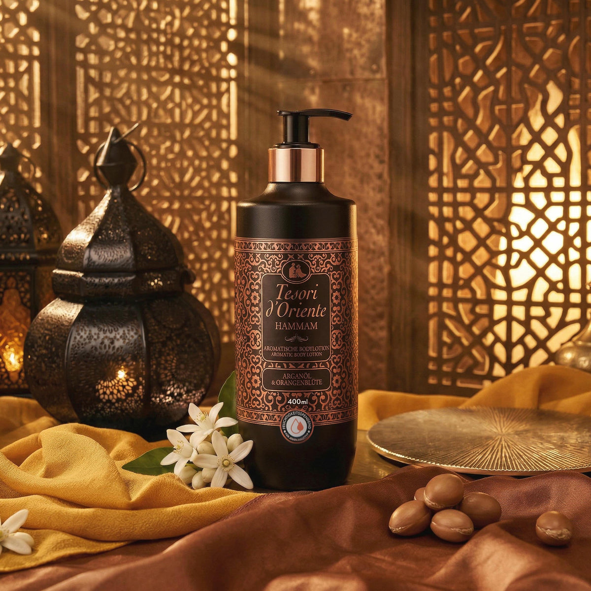 Tesori d'Oriente Loción Corporal HAMMAM, 400 ml