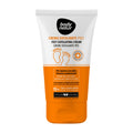 Tube of Body Natur feet exfoliating cream on a white background