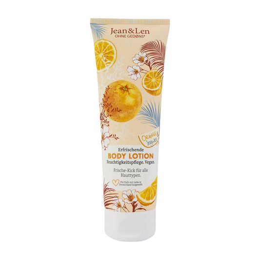 Jean&Len Orange & Ginger refreshing body lotion, 250 mL