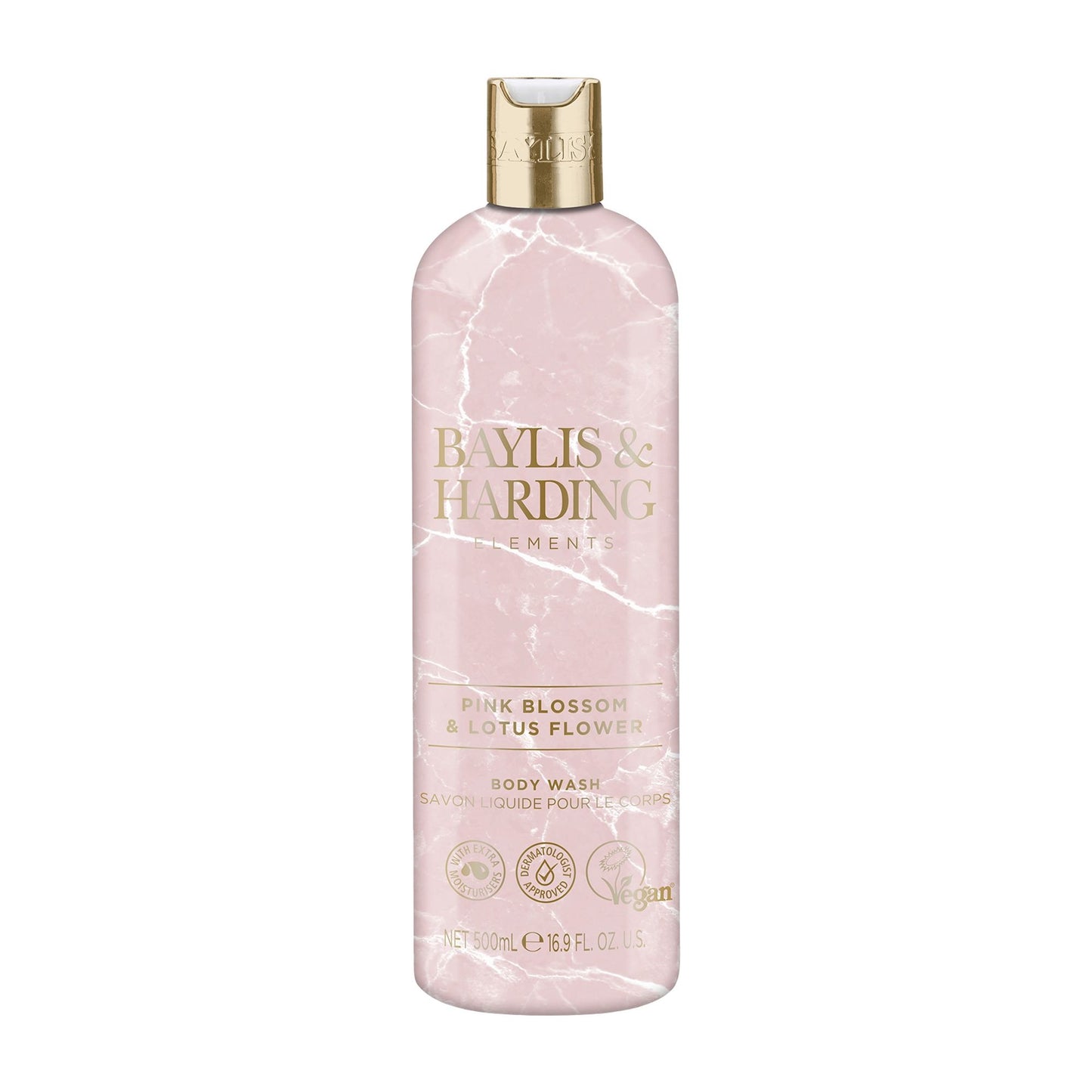 Baylis & Harding Pink Blossom & Lotusblüte Luxus-Duschgel, 500 ml