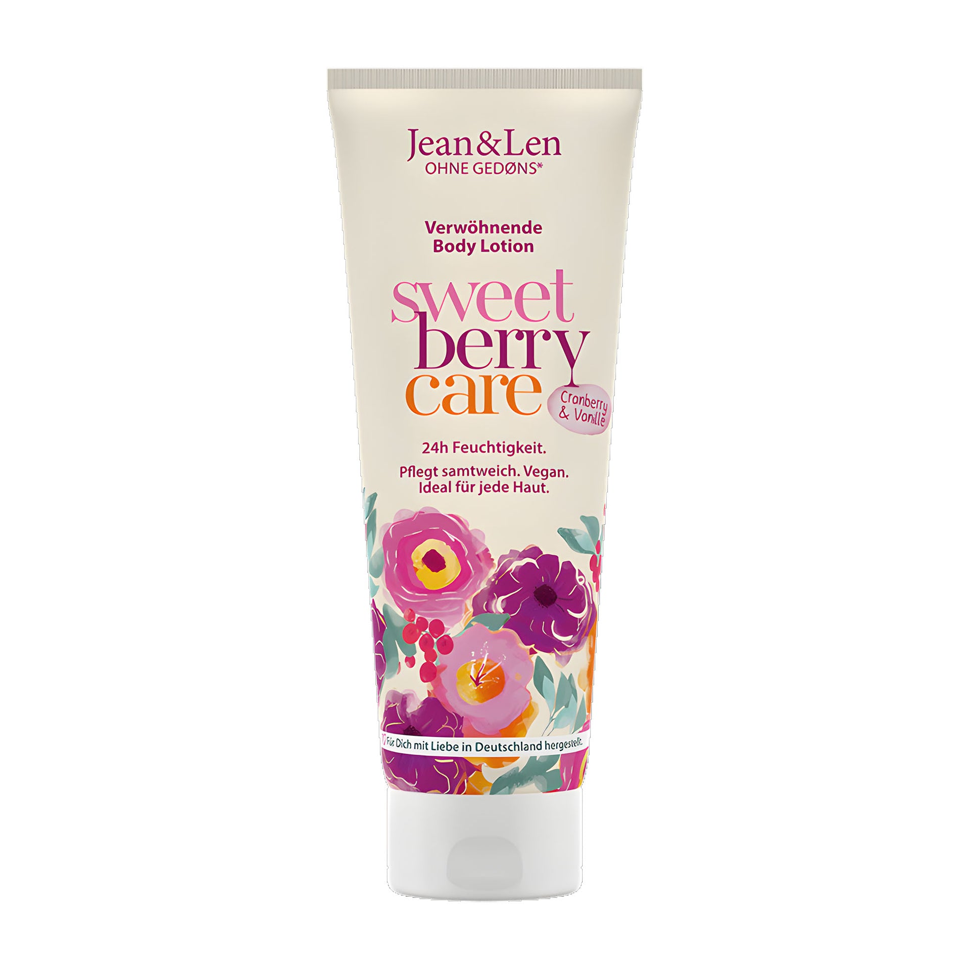 Jean&Len Sweet Berry Care Verwhnende Bodylotion, 250 ml Peppery Spot Jean&Len Sweet Berry Care Verwhnende Bodylotion, 250 ml Peppery Spot