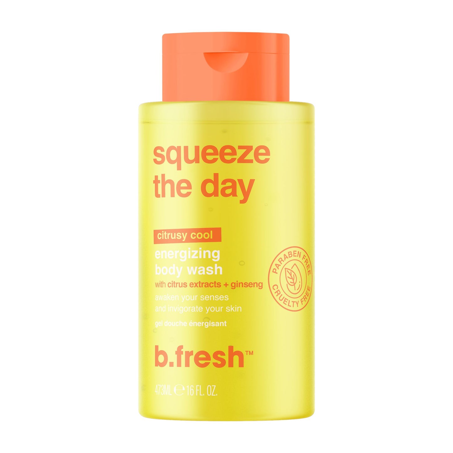 b.fresh squeeze the day energizing body wash, 473 mL